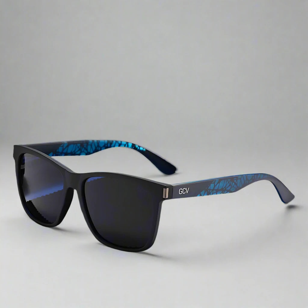 Ultralight TR90 Polarized Square Frame Sunglasses